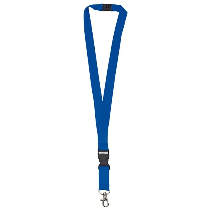 Polyester lanyard 20mm with buckle and hook - LT90879 (N9002)